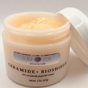 Container of ceramide+ bioshield